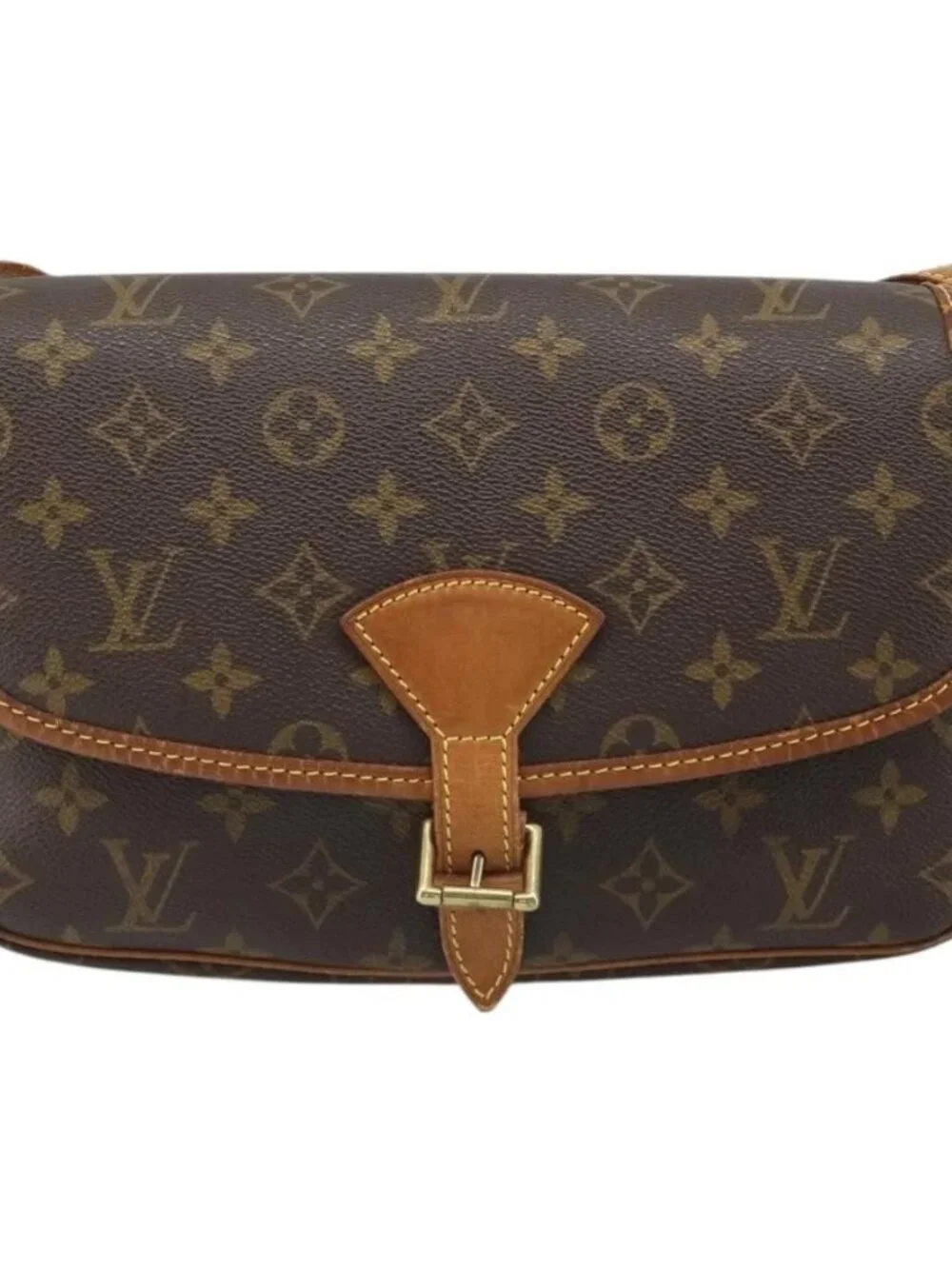 LOUIS VUITTON Monogram Sologne Shoulder Bag M42250 LV Auth fm5361